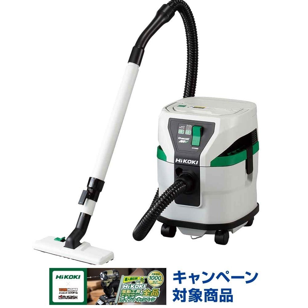 ハイコーキ　HiKOKI 36Ｖ乾湿両用集塵機 RP3615DA (NN), ホワイト, RP3615DA (NN)