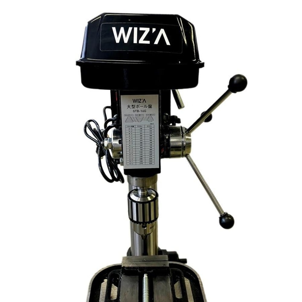 WIZ'A ウィザ 大型ボール盤 GTB-16G, ブラック, 約585&times;330&times;980mm