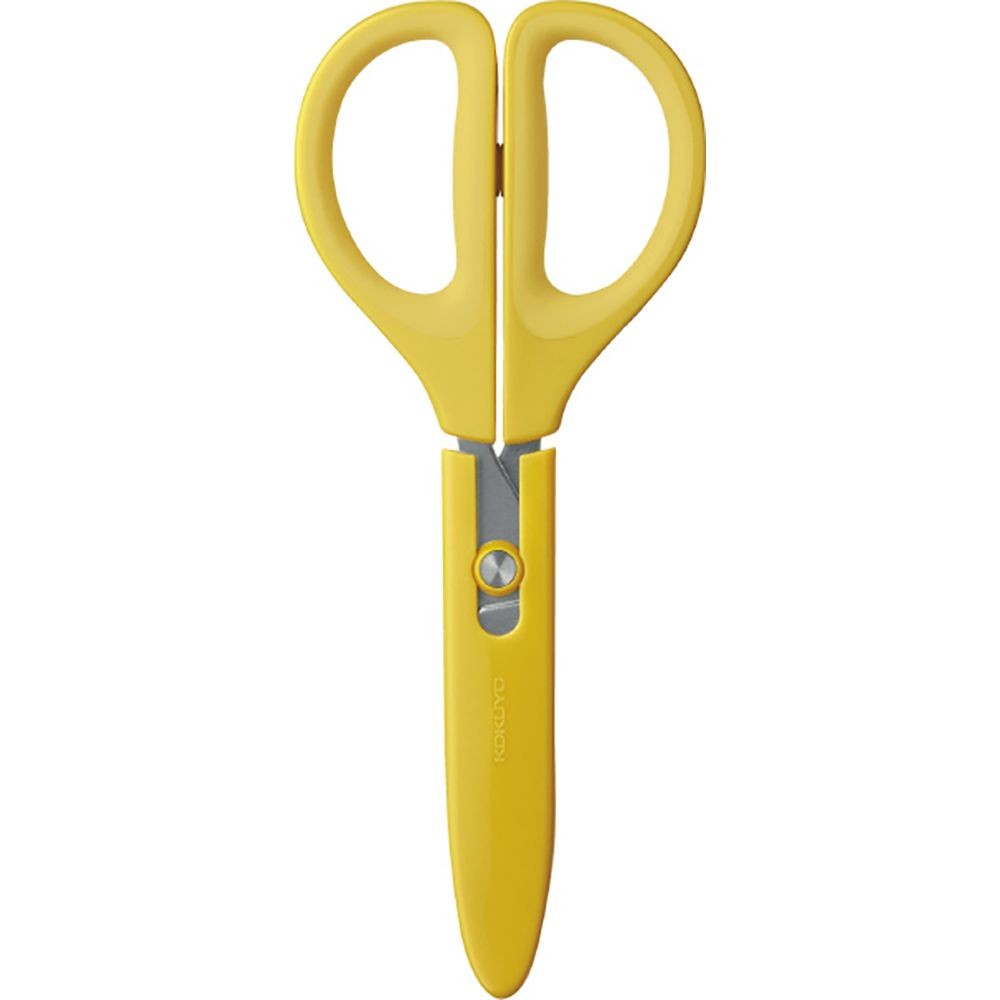 コクヨ はさみ サクサ グルーレス刃, レッド, 本体