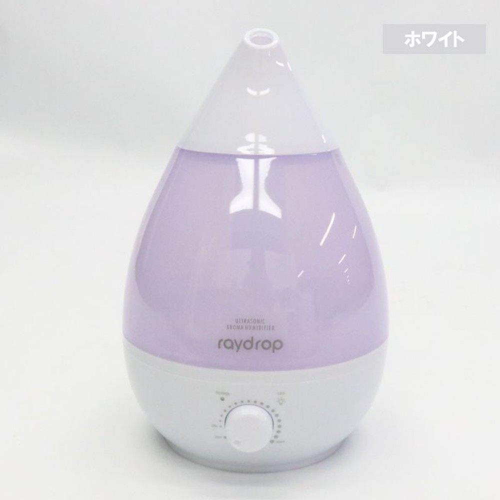 raydrop 超音波アロマ加湿器　３．８L, ブラック, 3.8L