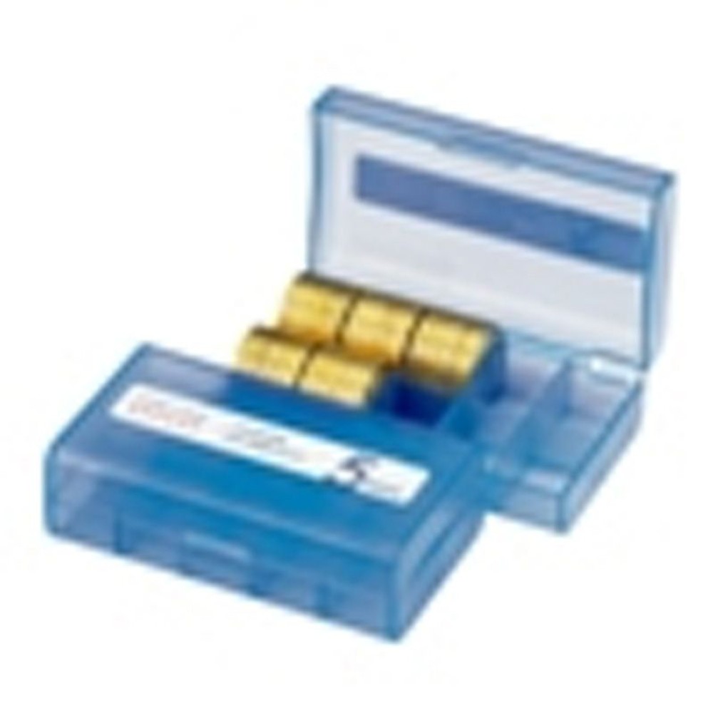 オ―プン　コインケ―ス　　　　Ｍ―5Ｗ　　　　　　180, 半透明・青, 5円×100枚用