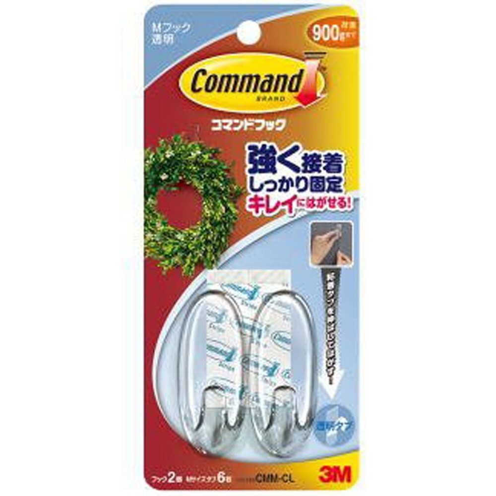 3Ｍ　コマンドフッククリア, その他カラー１, Mサイズ