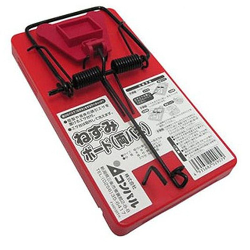 コンパル　ねずみボード（両バネ）, 赤, -