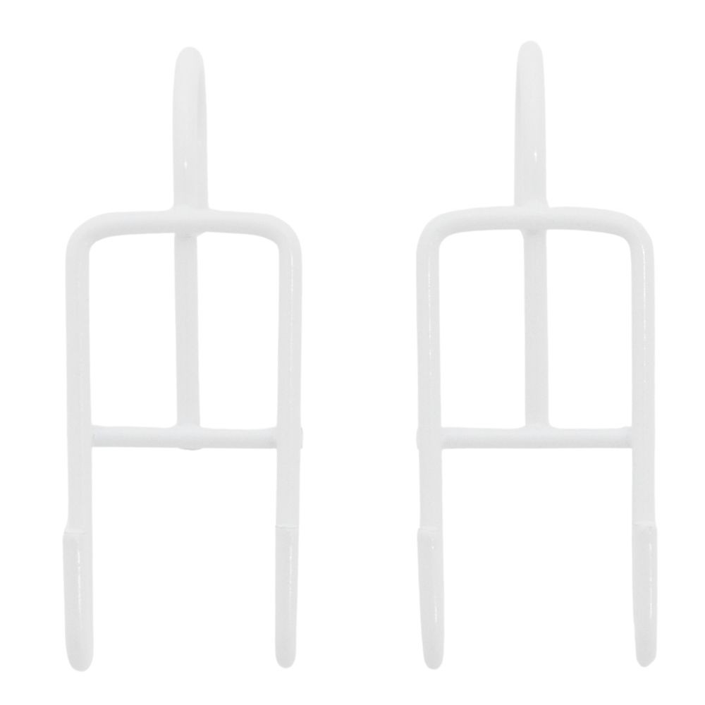 メッシュフックＢ２個入　ＳＴＧー００２３, 白, 2個入