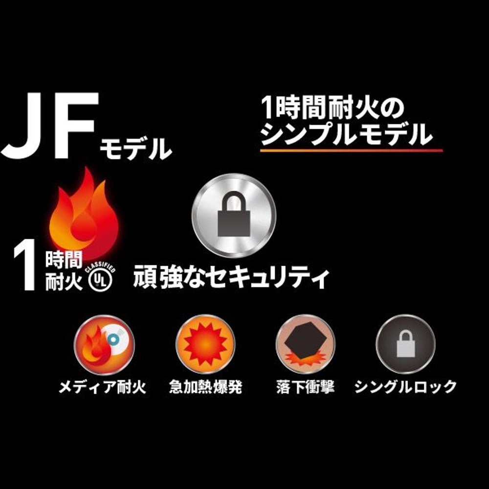 【廃棄料無料・開梱・設置費込】セントリー耐火金庫  JF123CT ダイヤル式 1時間耐火 33.6L【メーカー直送・代引不可】, ホワイト, 33.6L