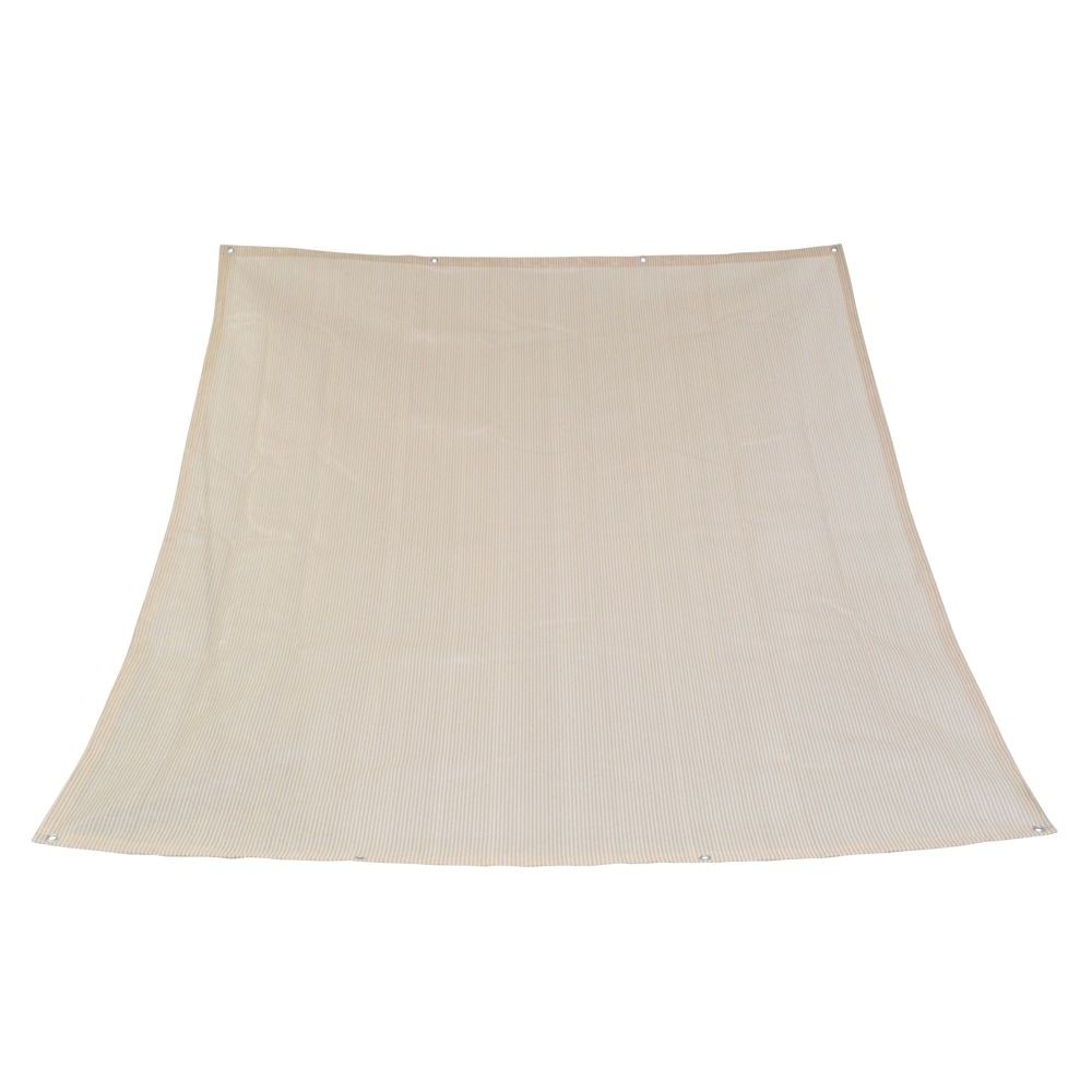 雨よけオーニング ベージュ, ベージュ（200×200）, 200×200cm