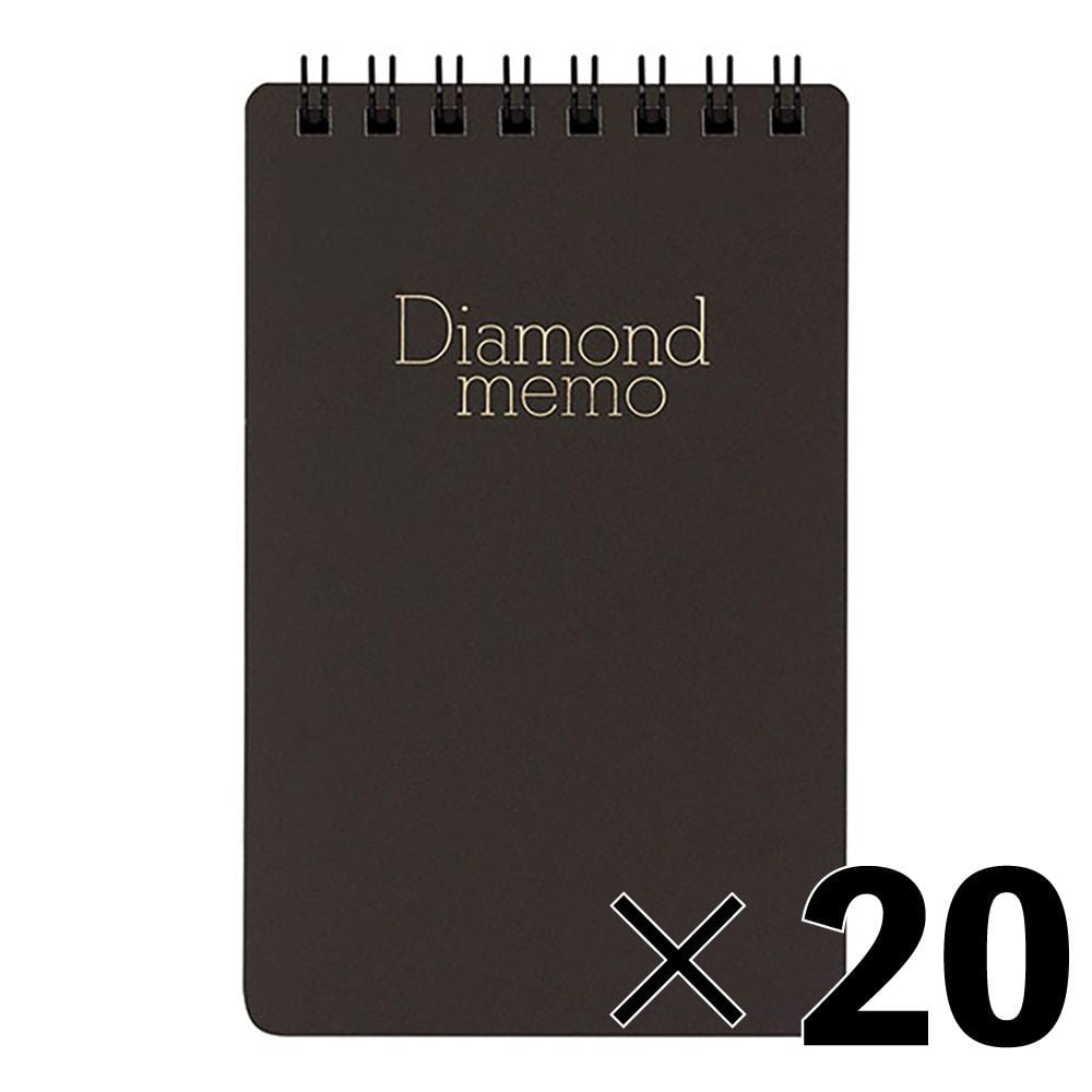 【20冊セット】ミドリ　ダイヤモンドメモ【メーカー直送・代引不可】