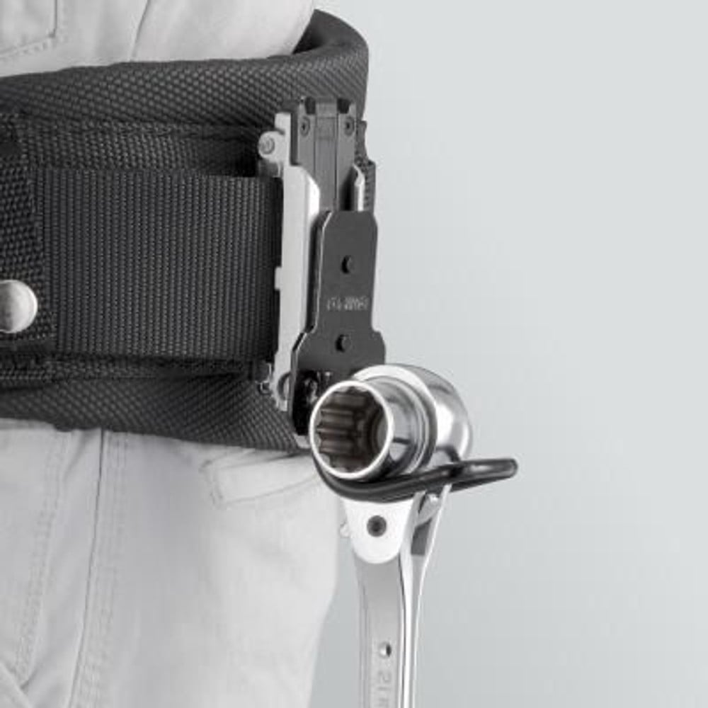 TAJIMA　セフ工具ホルダースチール ラチェット　SFKHI-R, ブラック, 工具ホルダー　ラチェット