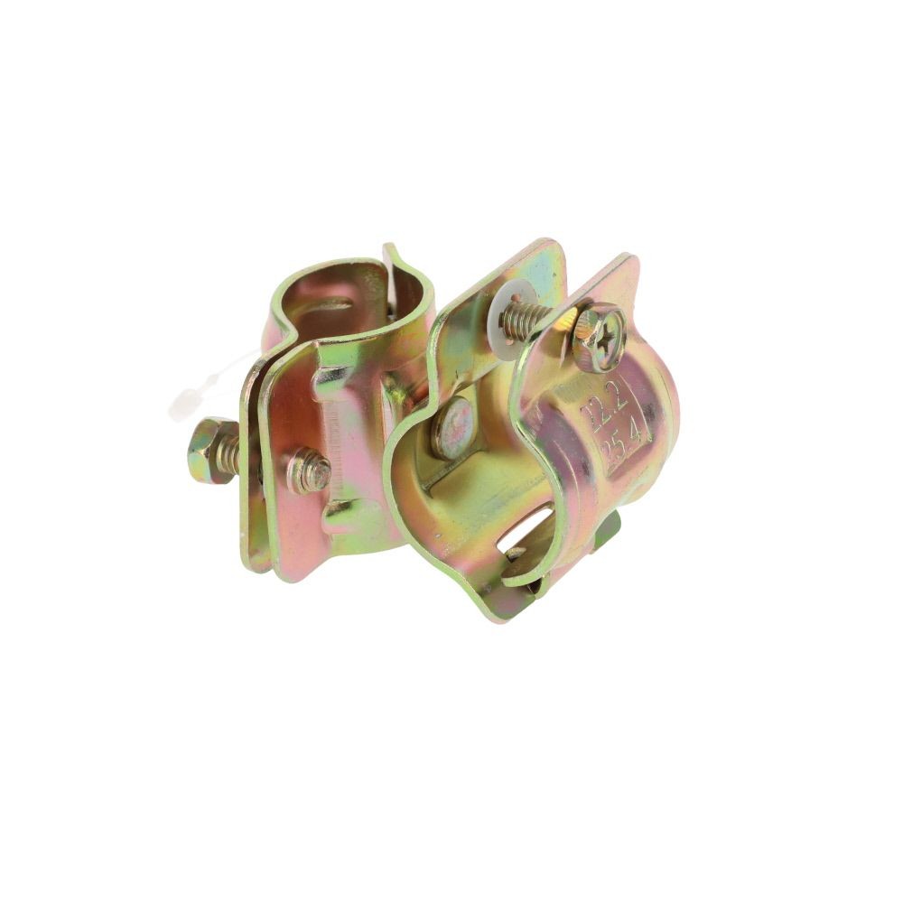 ミニクランプ &phi;25.4&times;25.4 直交, ゴールド, 直交