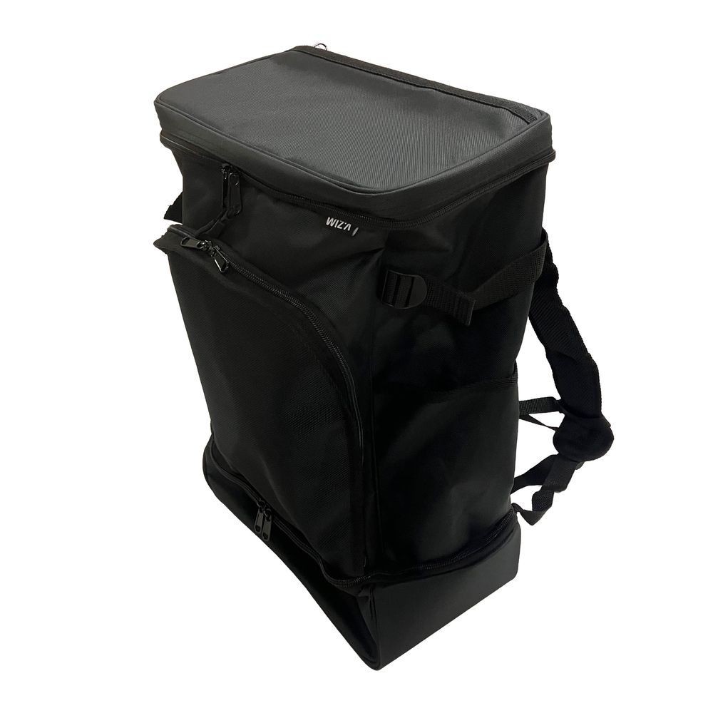 WIZ'A ウィザ フタ裏に収納できるメットインリュック WZ-RS20L, ブラック, D210&times;W360&times;H500mm