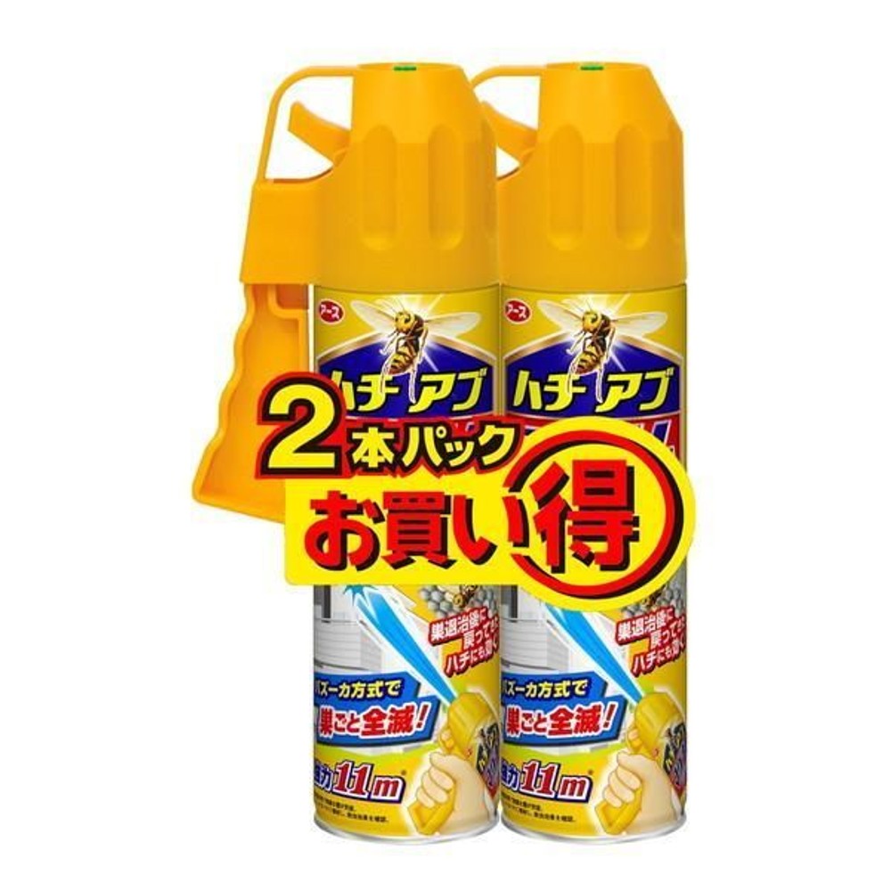 アース　ハチアブマグナムジェット　２本パック, バズーカ式, 550ml&times;2本