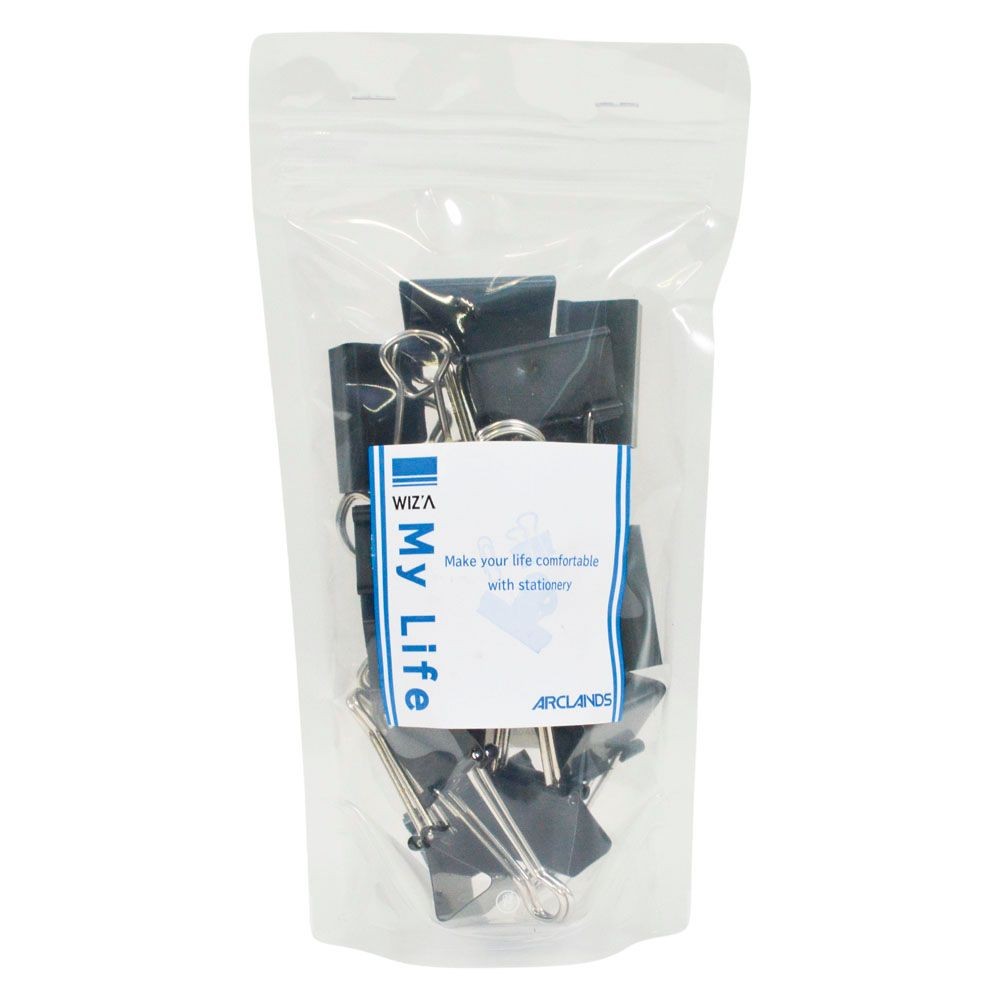 ウイザ WIZ'Aダブルクリップ, 黒(豆), 豆