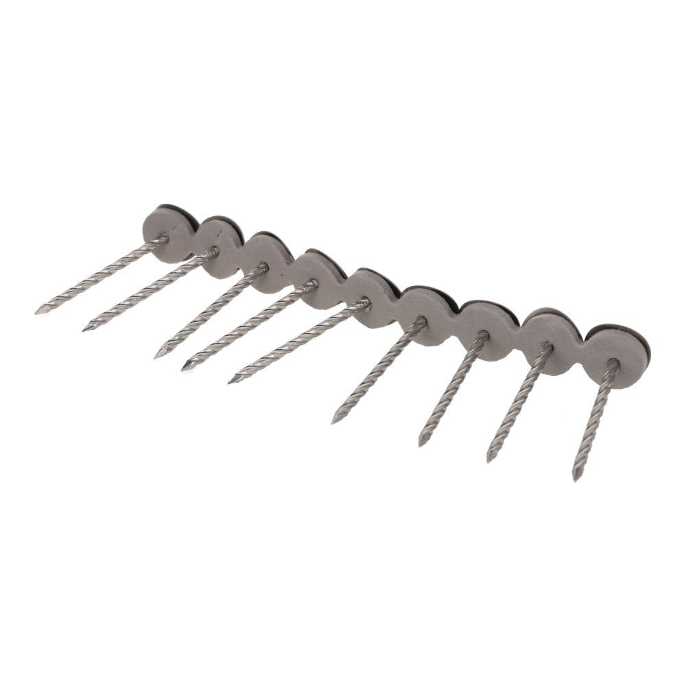 ステンレス連結傘釘５０ミリ　ブライト３０連, ブライト, 30連