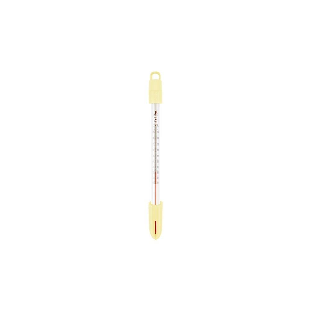 棒状温度計 ガラス製 H-4C 0~100&deg;C 15cm ケース付, 73212, 15cm