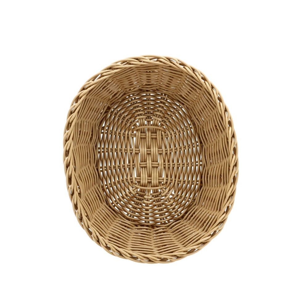 水洗いできるバスケット　オーバル　Ｌ, ホワイト, Lサイズ