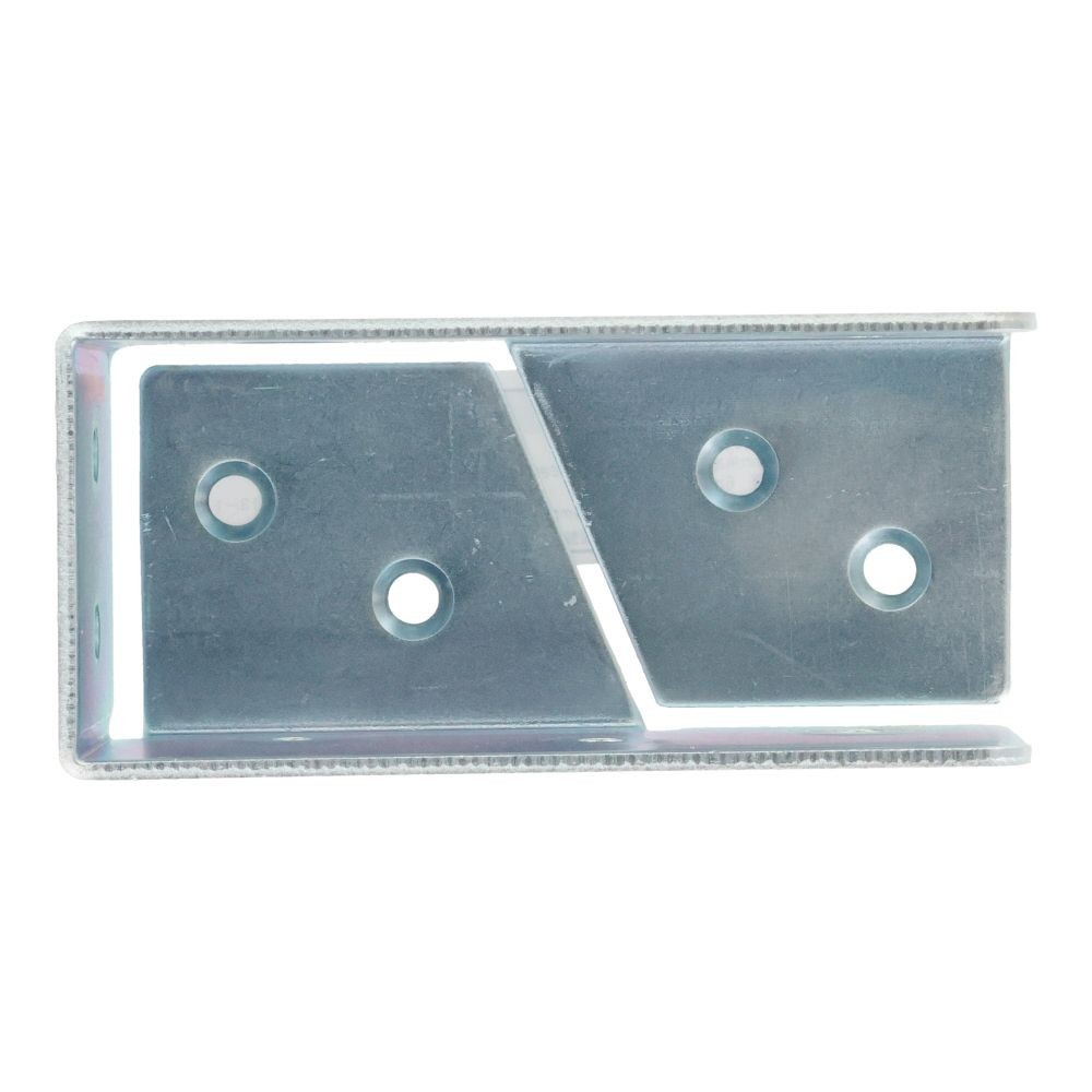 ２×４メッキ金具　受け金具４１×９１, メッキ, 受け金具