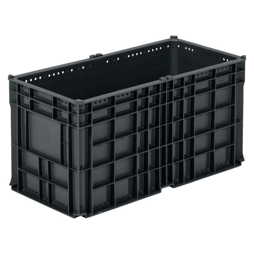 サンコー サンテナー B#60S-4 グレー 103451-00 &times;6個セット【メーカー直送・代引不可】【法人限定】, グレー, 6P