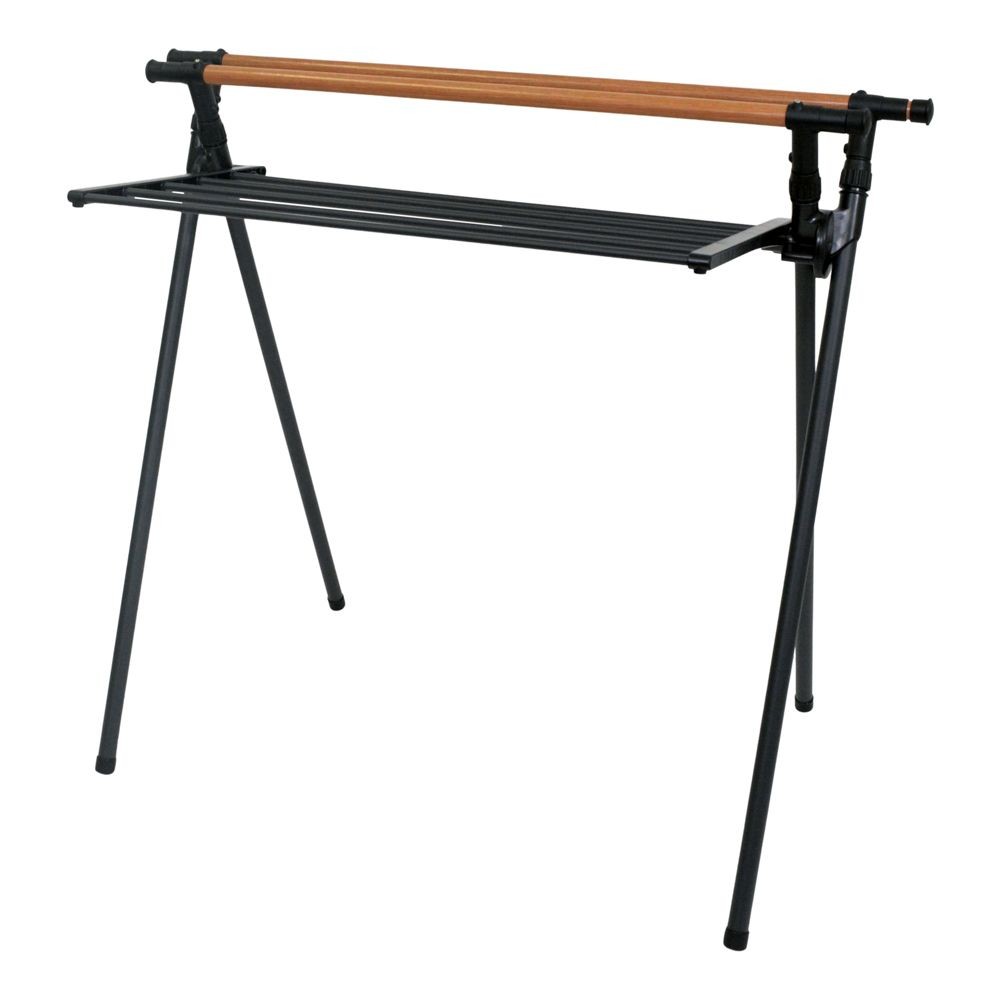 デザイン室内物干しＸ型伸縮式, ブラック, その他サイズ１