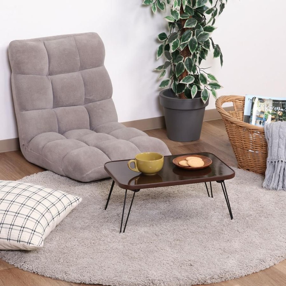 不二貿易  カラーミニテーブル　ＣＣＢ4530 【メーカー直送・代引不可】, ブラウン, ＢＲ／ＢＫ