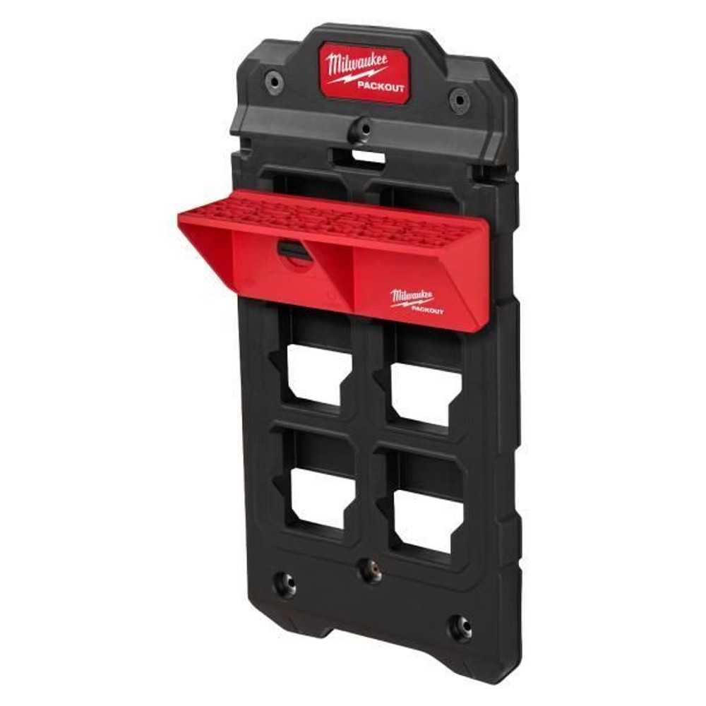 milwaukee PACKOUTドライバーラック 48-22-8341, レッド, 幅238.76×高さ88.9×長さ120.65mm
