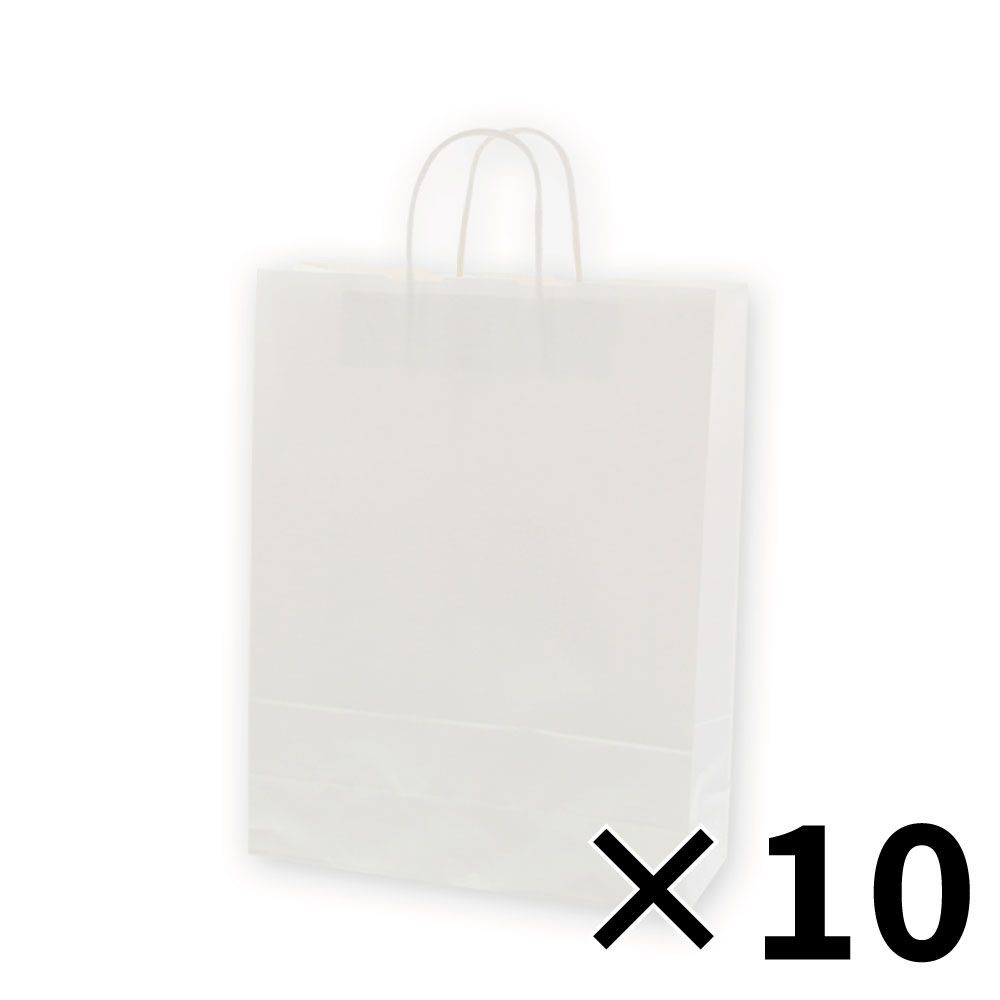 【10個セット】シモジマ　２５ＣＢー２　白無地　10枚パック 【メーカー直送・代引不可】, 無地, 3330000