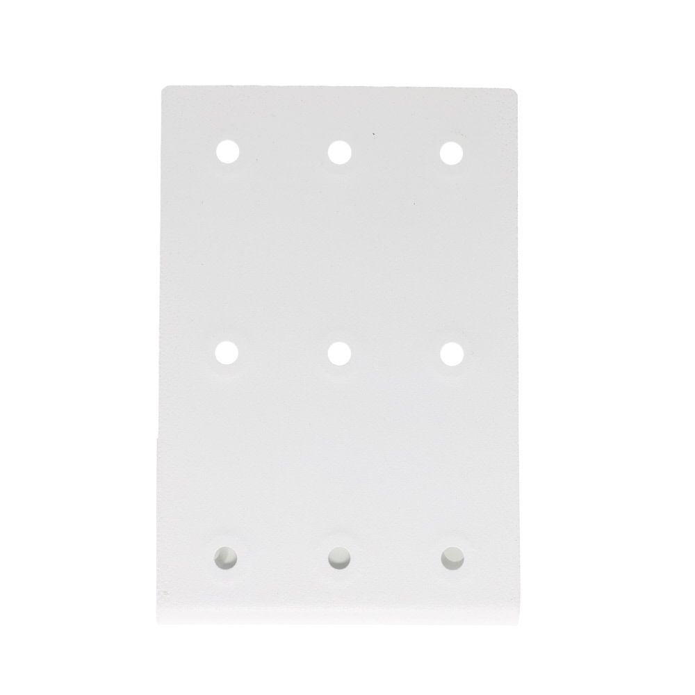 DAIDOHANT 2&times;4サポート L型 タイプ4 24-L4-WH, ホワイト, 1個入り