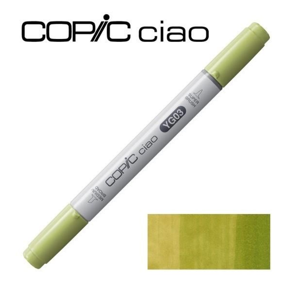 コピックチャオ YG03 イエロー・グリーン,  YG03 イエロー・グリーン, チャオ