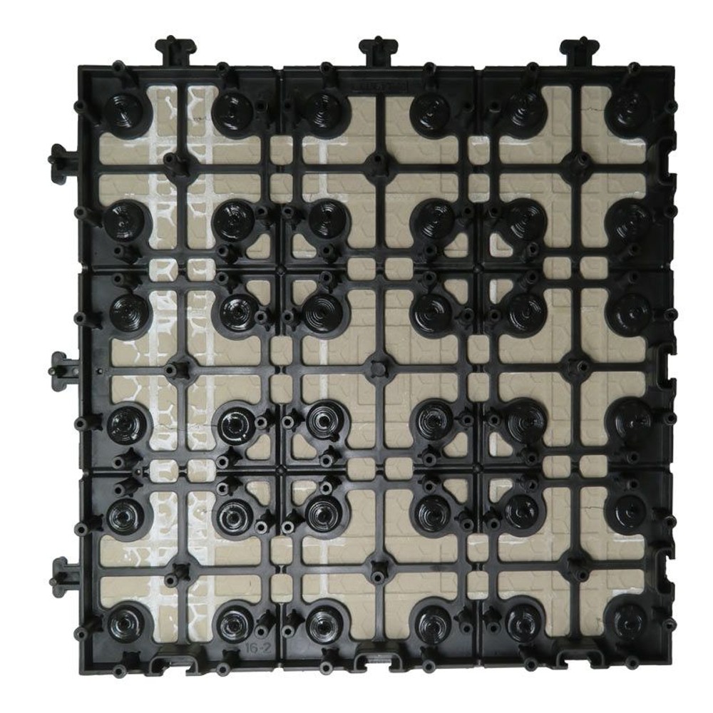 ジョイント式セラミックパネル　4枚貼　クリーム, クリーム, 1枚