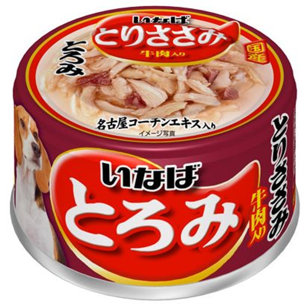 とろみ　とりささみ牛肉入り８０ｇ, -, 80g