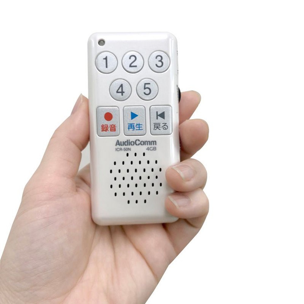 ＯＨＭ　簡単ＩＣレコーダー　ＩＣＲー50Ｎ, その他カラー１, その他サイズ１