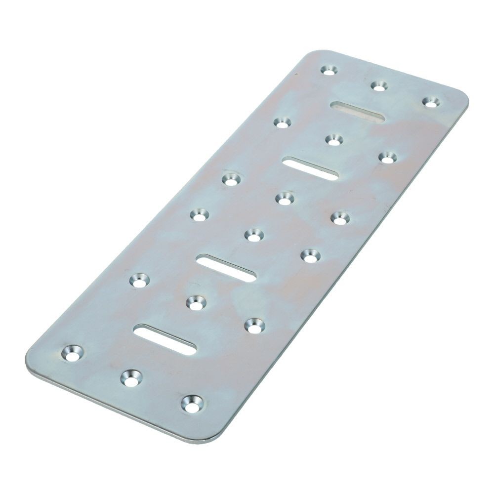 ２&times;４メッキ金具　帯金具８０&times;２４０, メッキ, 帯金具