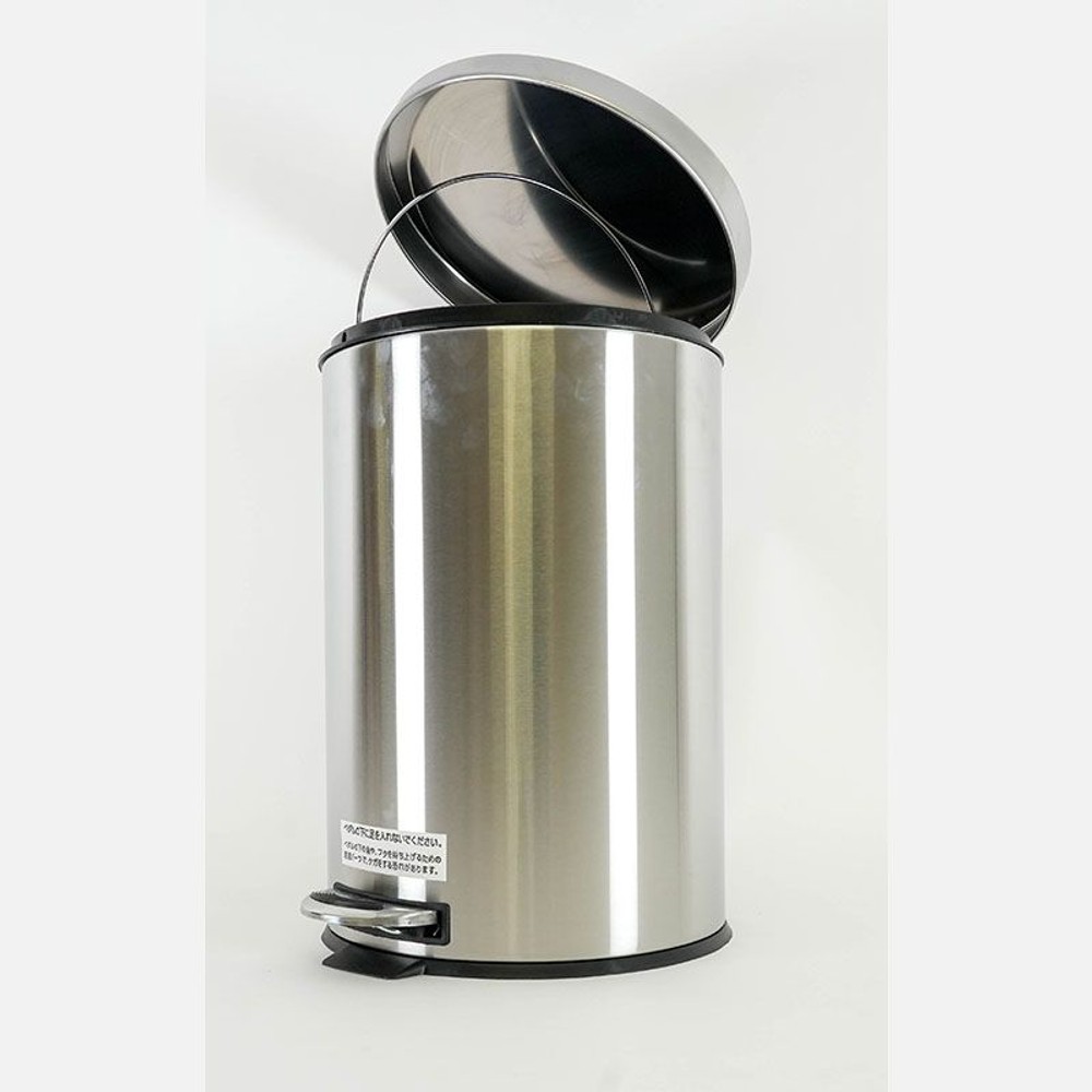 ステンレスペダルペール, シルバー（3.0L）, 3.0L