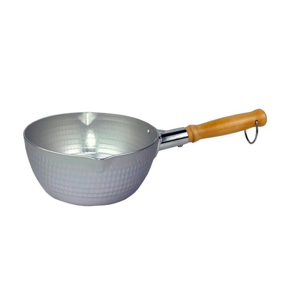 軽くて丈夫な槌目雪平鍋, アルミ（15cm）, 15cm