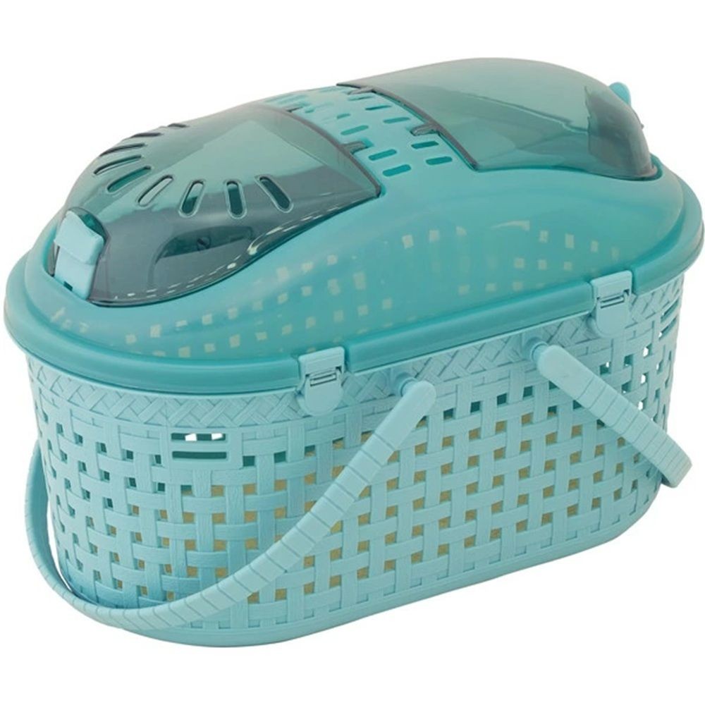 メッシュペットキャリー MPC-450 ターコイズ, ターコイズ, 幅450mm&times;奥行290mm&times;高さ285mm