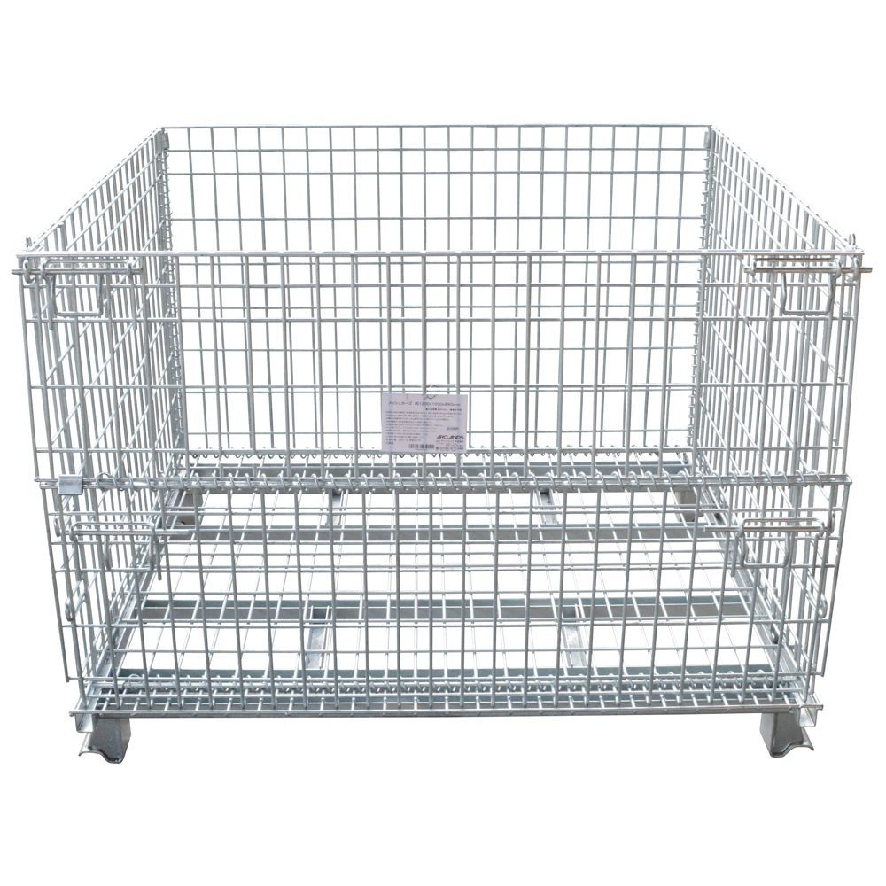 メッシュカーゴ　１２００ｘ１０００ｘ８９０, シルバー, 1200&times;1000&times;890mm