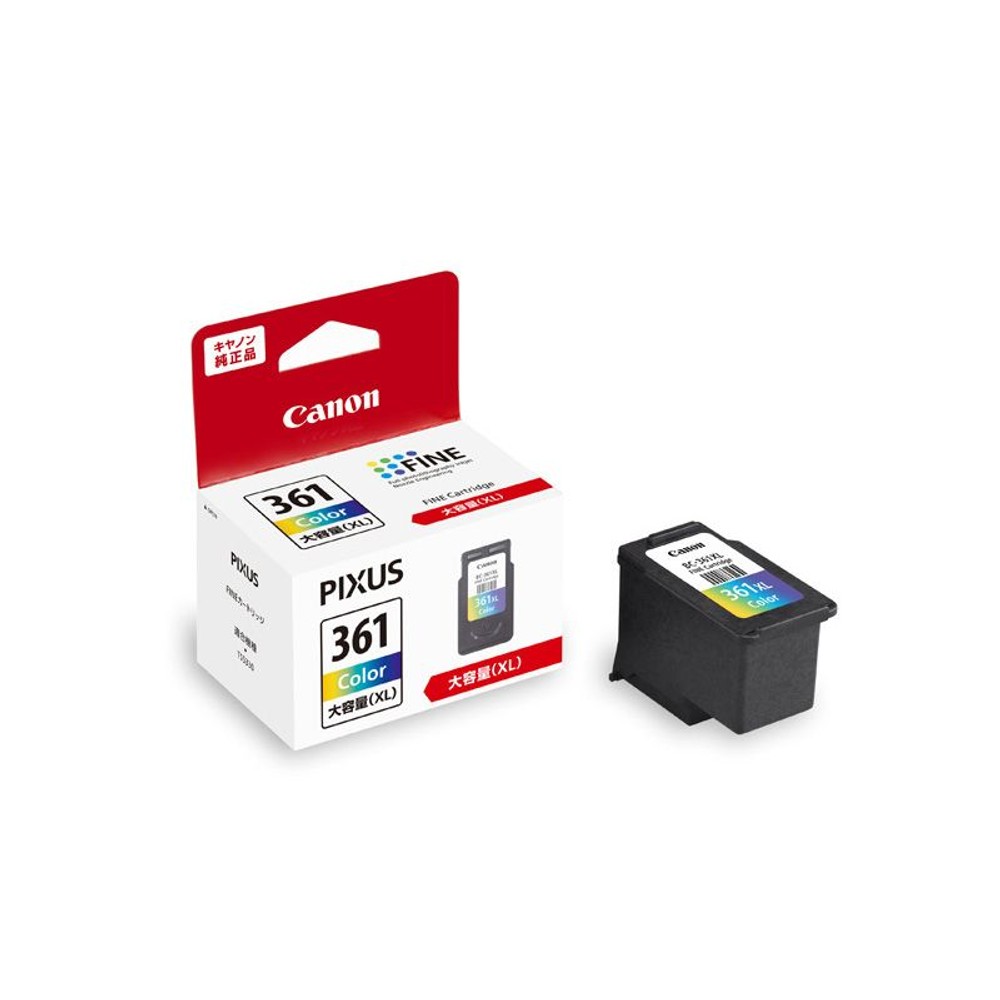 CANON　インク　BC-361XL　3色カラー　純正, 3色, 大容量