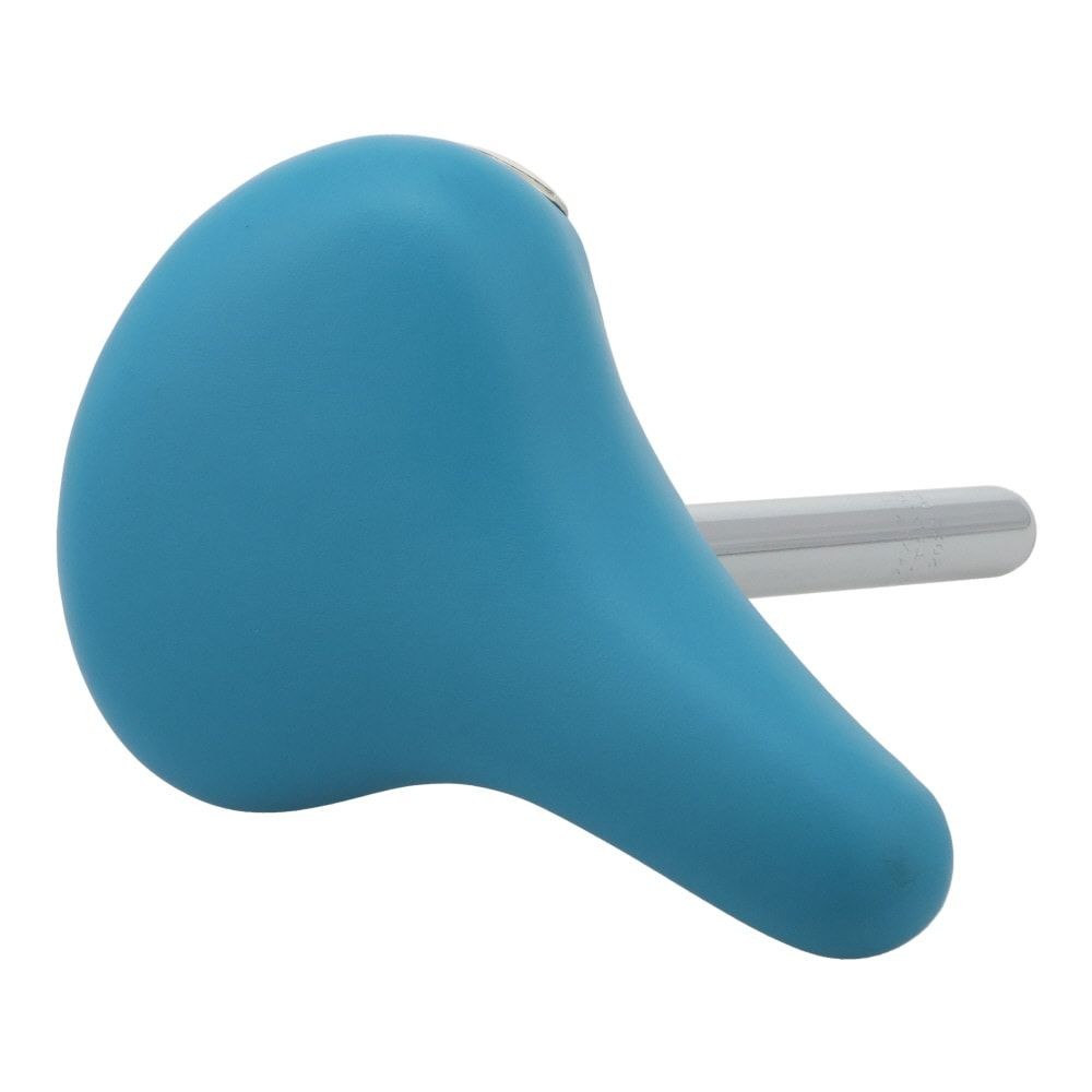 子供車用サドル　ポスト付, グレー, ポスト径25.4mm