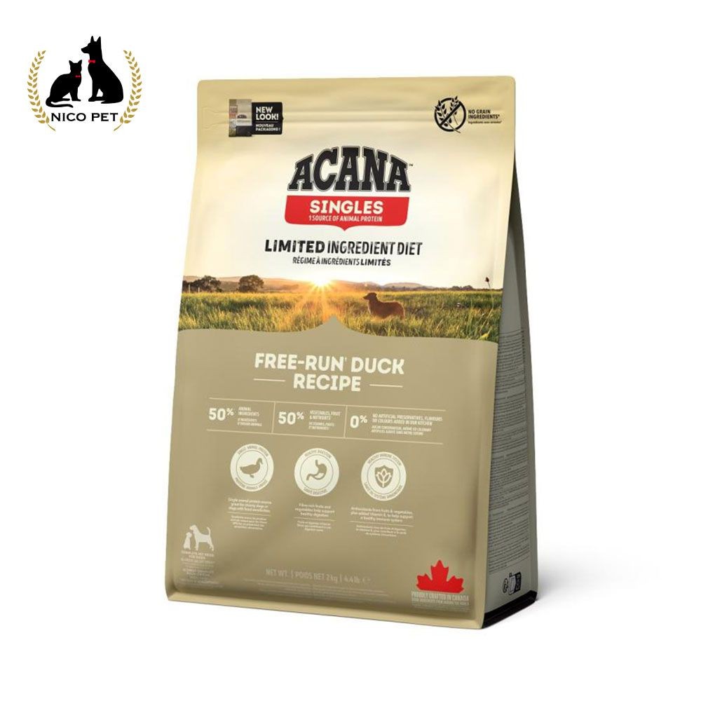 ACANA(アカナ) フリーランダック 2kg, フリーランダック, 2.0kg