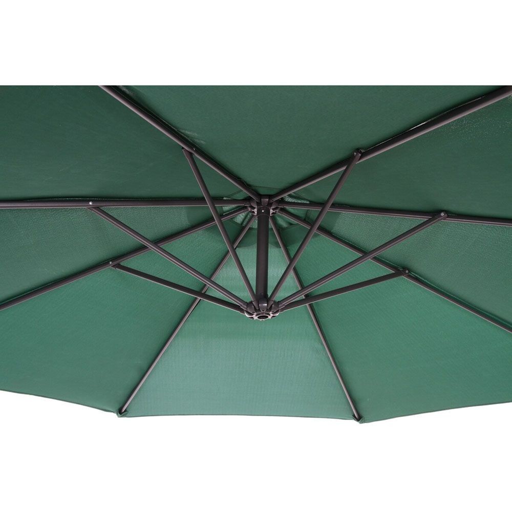 不二貿易  ハンギングパラソル2, アイボリー, 直径約3.0m