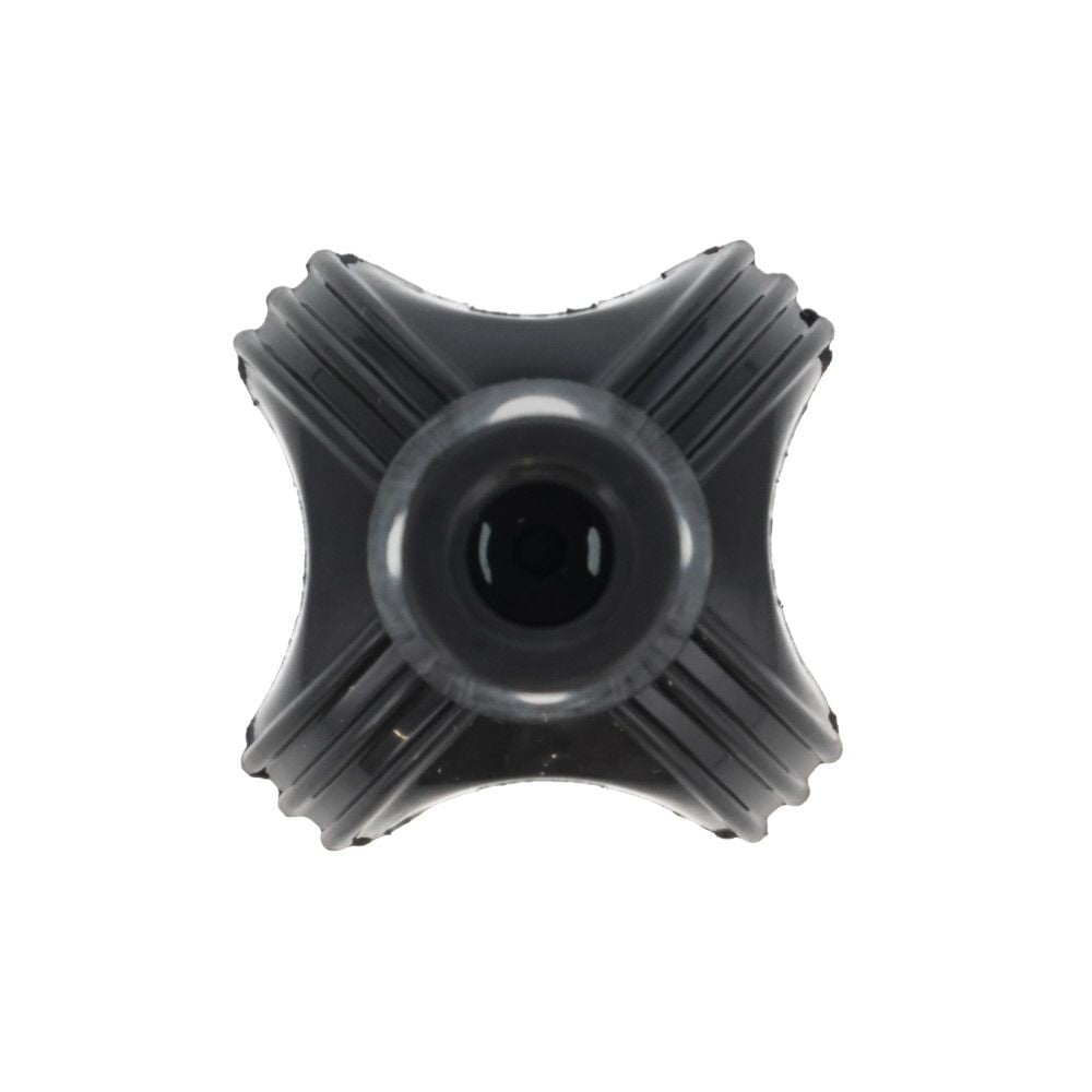 ステッキ用替えゴム4点 DXミニ 16mm, ブラック, ミニ　16mm用