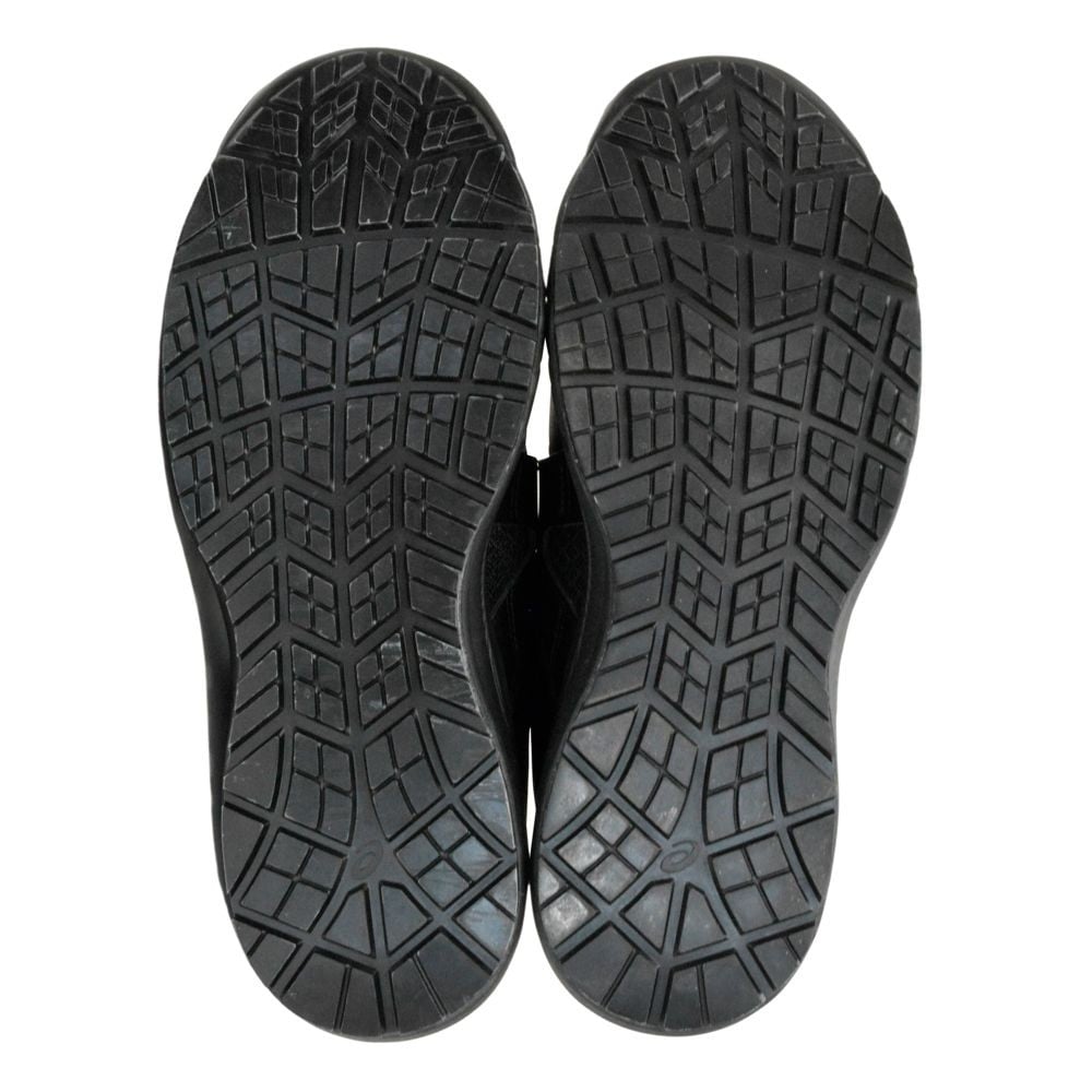 アシックス（ASICS） ウィンジョブ CP112 ブラック&times;ホワイト, ブラック&times;ホワイト, 25.5cm