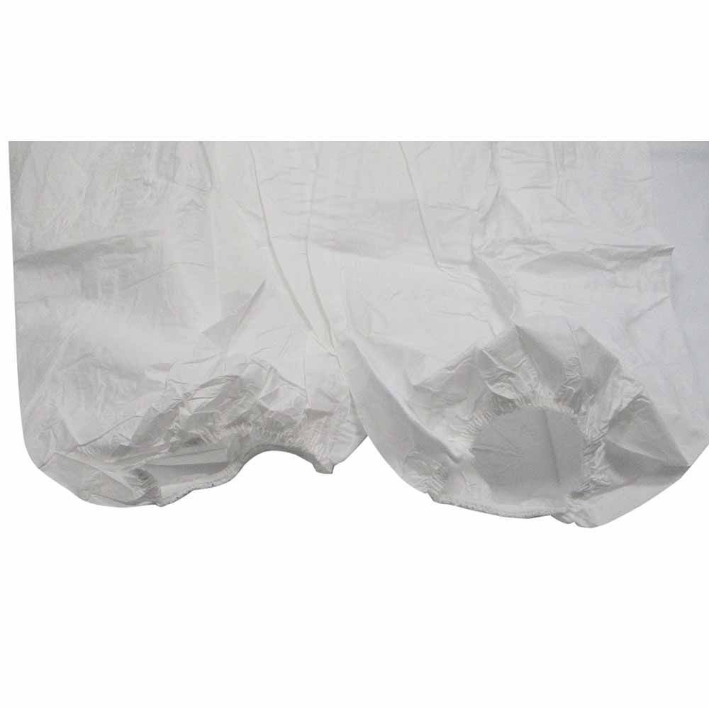 マイクロガード 使い捨て化学防護服 アスベスト作業用1500 S, 白, 使い捨て