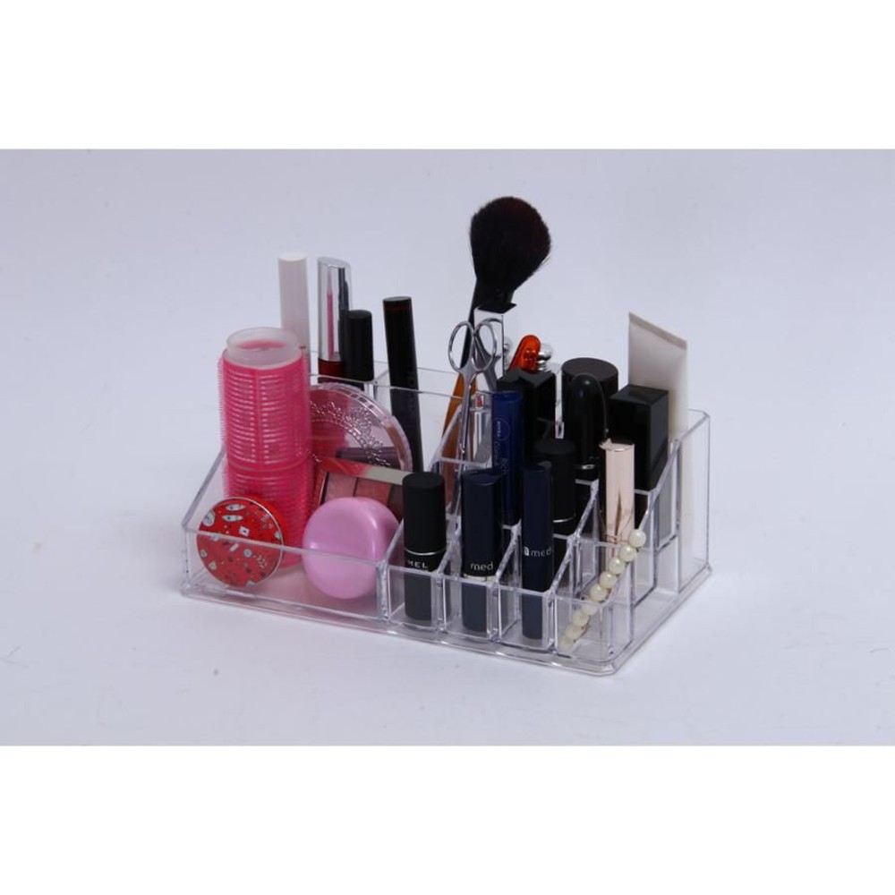 不二貿易  ＰＳコスメ収納　マルチオーガナイザー 【メーカー直送 代引不可】, クリア, 14379