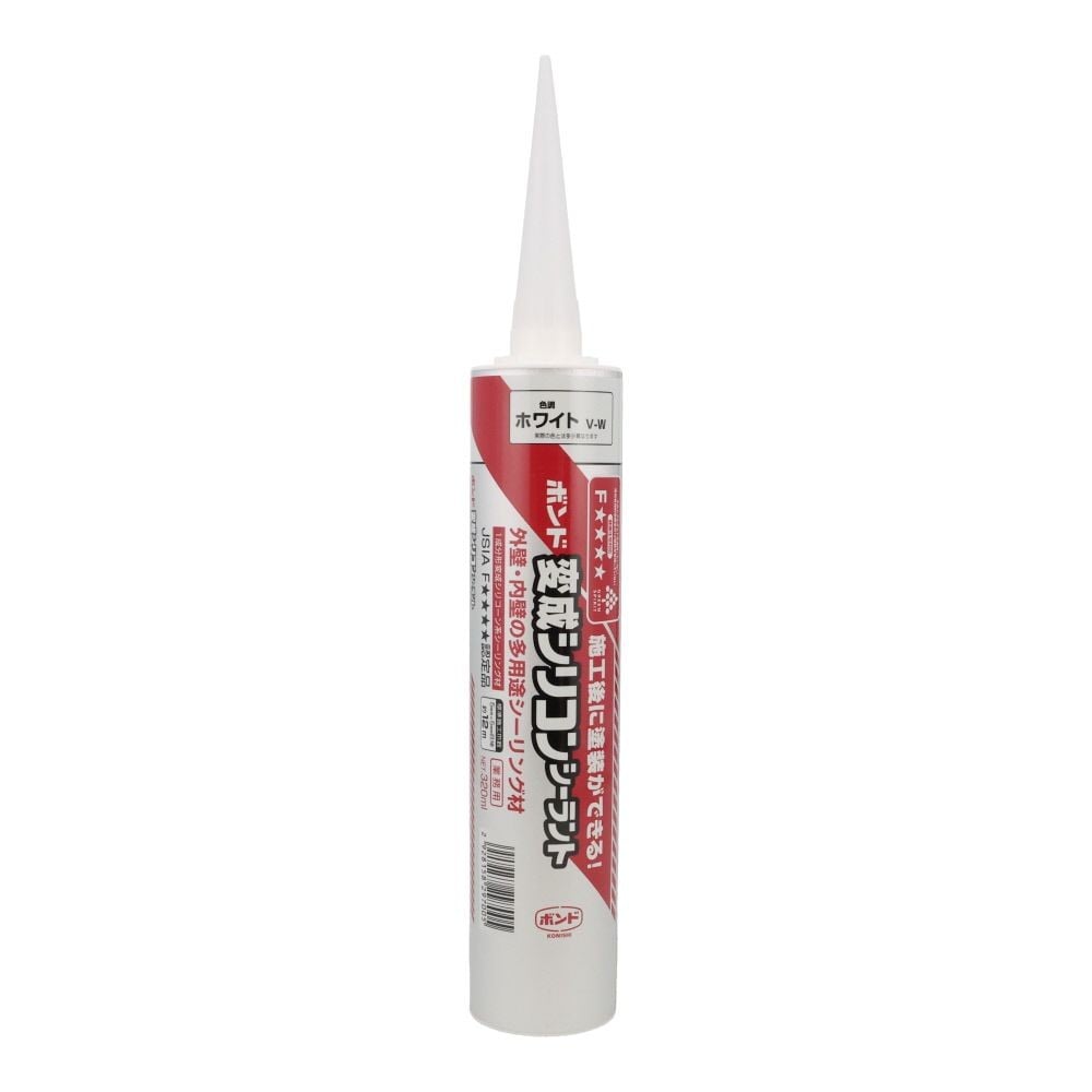 ボンド変成シリコンシーラント　320ml, ホワイト, 320ml