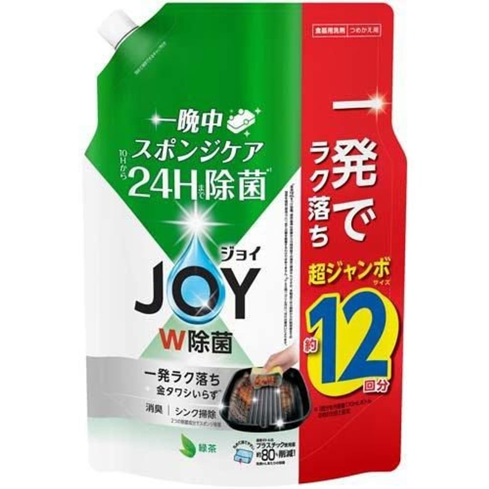 除菌ジョイコンパクト　緑茶　超ジャンボサイズ１５５０ｍｌ, 緑茶の香り, 1550ml