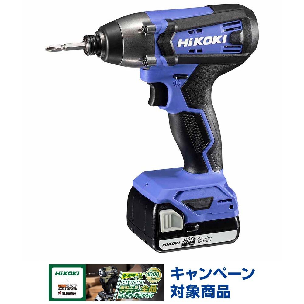 ハイコーキ　HiKOKI 14．4Ｖインパクトドライバ FWH14DF (2BG), ブルー, FWH14DF (2BG)