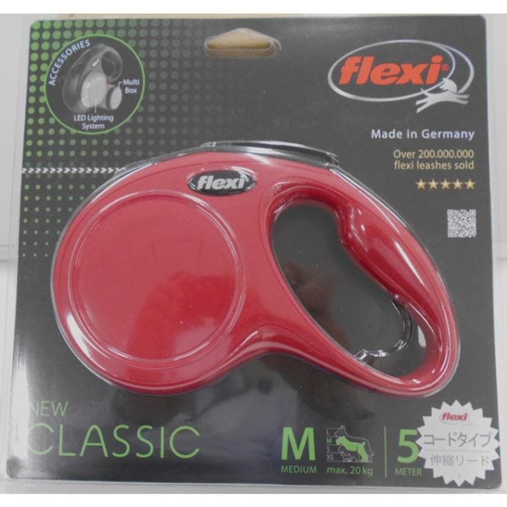Fleixi　ニュークラシックコードM　5m, レッド, Mサイズ