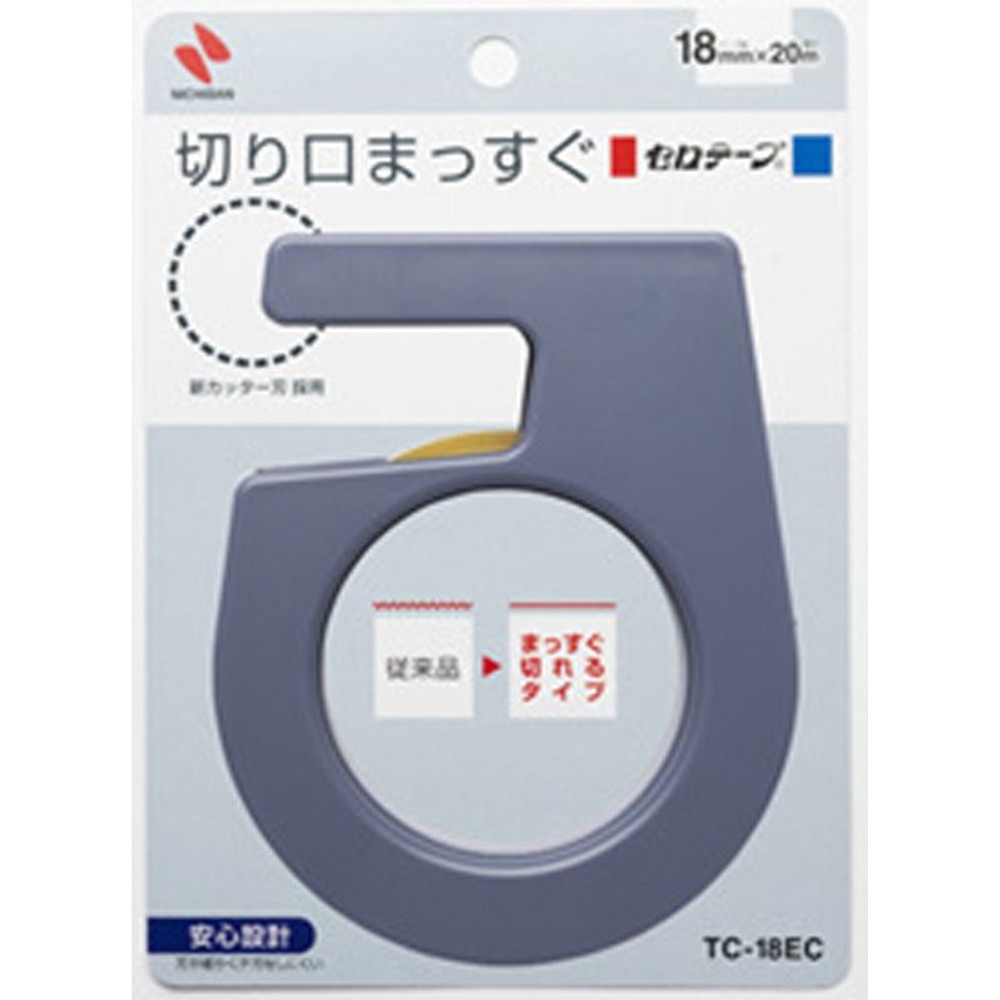 ニチバン　大巻ハンドカッター　ＴＣー18ＥＣ, クリア, 大巻