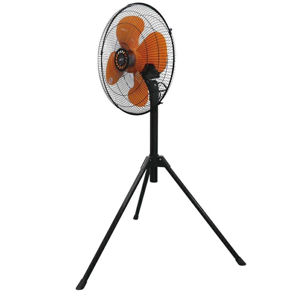 広電 45cm樹脂羽根 三脚工業扇 CFF453TPA, オレンジ, 幅800mm&times;奥行700mm&times;高さ1120mm