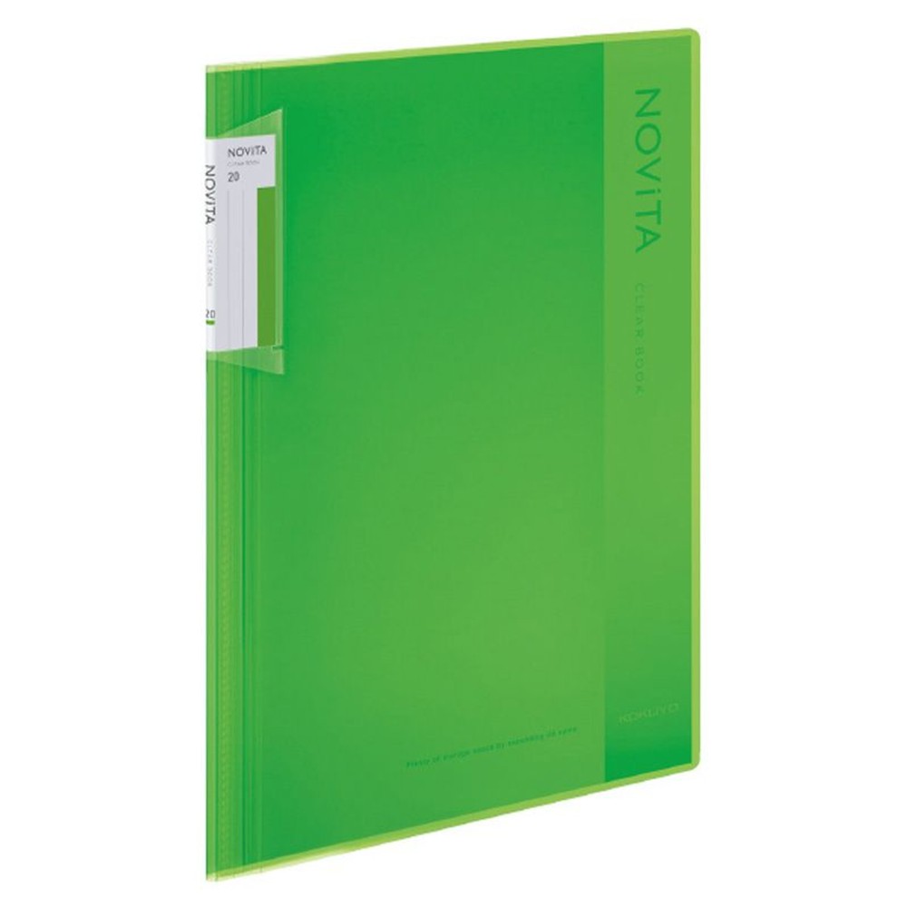 コクヨ　クリヤーブック　ノビータ　Ａ4・20枚, 透明, A4縦